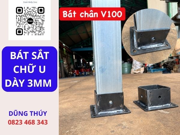 khớp nối chân cho hộp 100x100
